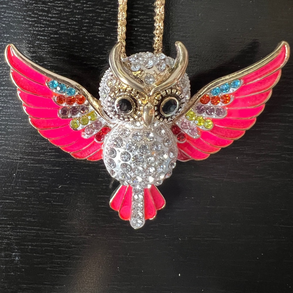 🦉NWT! Neon Pink Owl - Picture 4 of 10